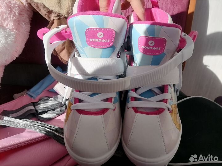 Коньки раздвижные 33-36