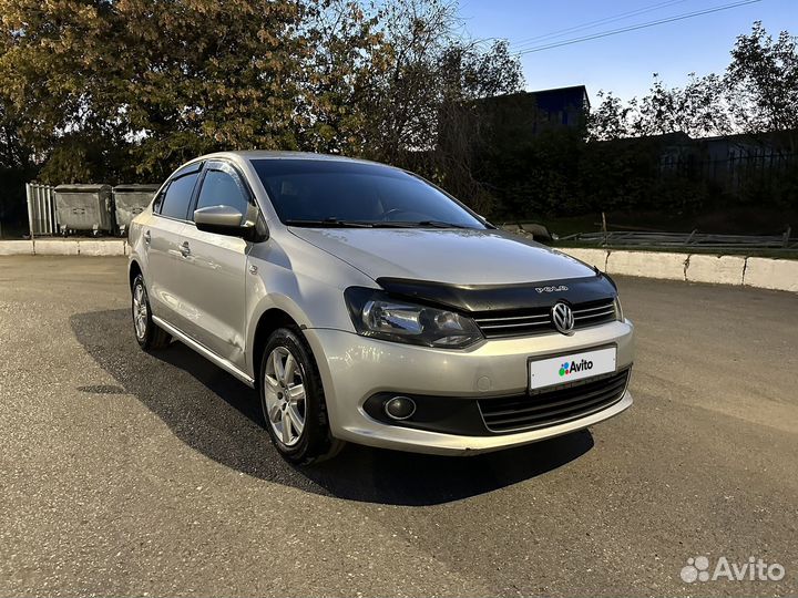 Volkswagen Polo 1.6 AT, 2012, 257 000 км