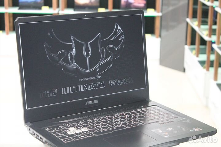 Ноутбук Asus игровой/GTX 1650/8GB/512GB