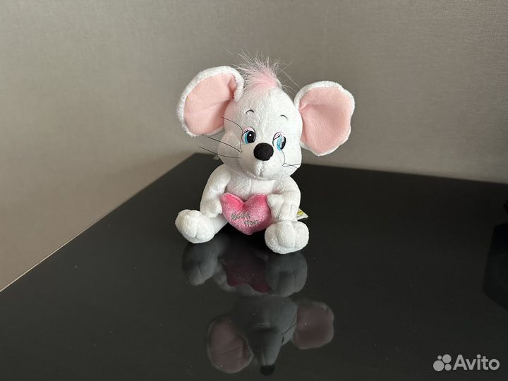 Игрушка Мышь белая