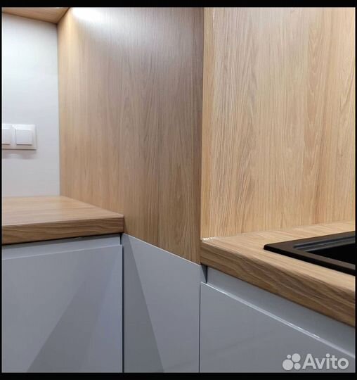 Экологичная угловая кухня