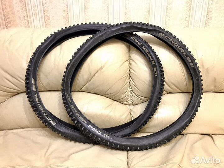 Покрышки Schwalbe ice spiker EVO 26x2,1