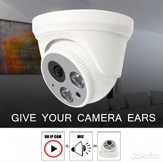 Камера видеонаблюдения yiispo HD 2 MP