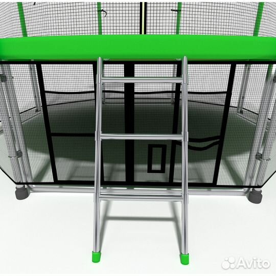 Батут I-jump basket 10FT green