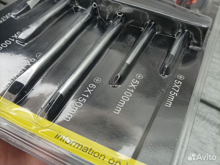 Набор отверток 6 предметов