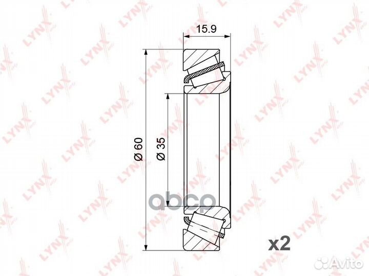 Подшипник ступицы колеса пер chevrolet matiz 0