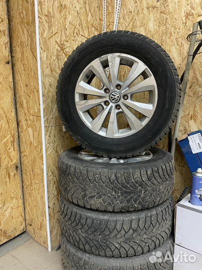 Колеса на volkswagen r16