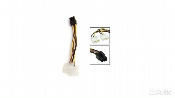 Gigabyte Кабель питания для видеокарт PCI-E, 2big