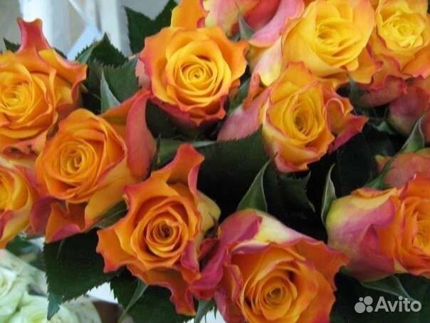 Цветы розы букет