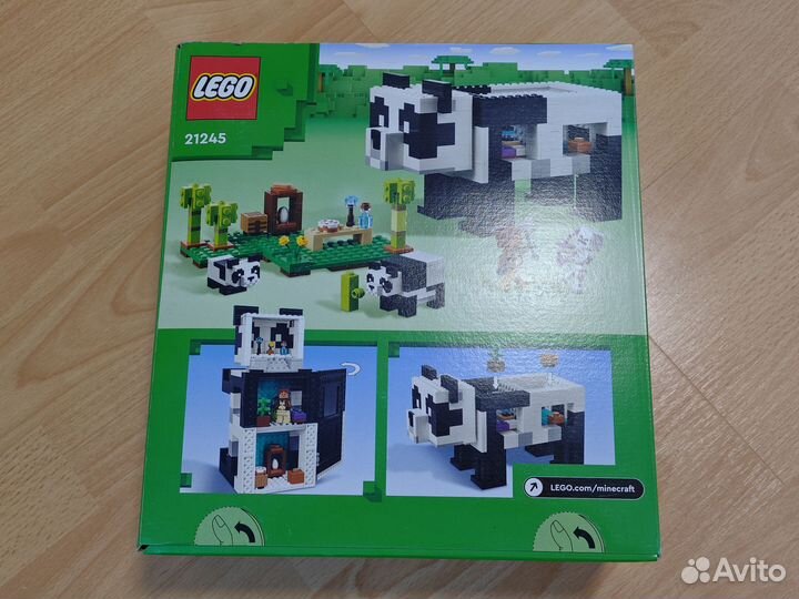 Новый Lego 21245 Minecraft Дом панды