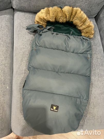 Зимний конверт в коляску elodie details