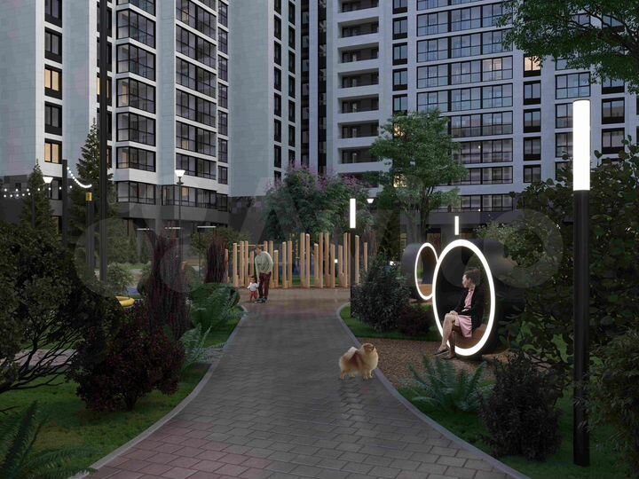 Квартира-студия, 31,1 м², 6/16 эт.