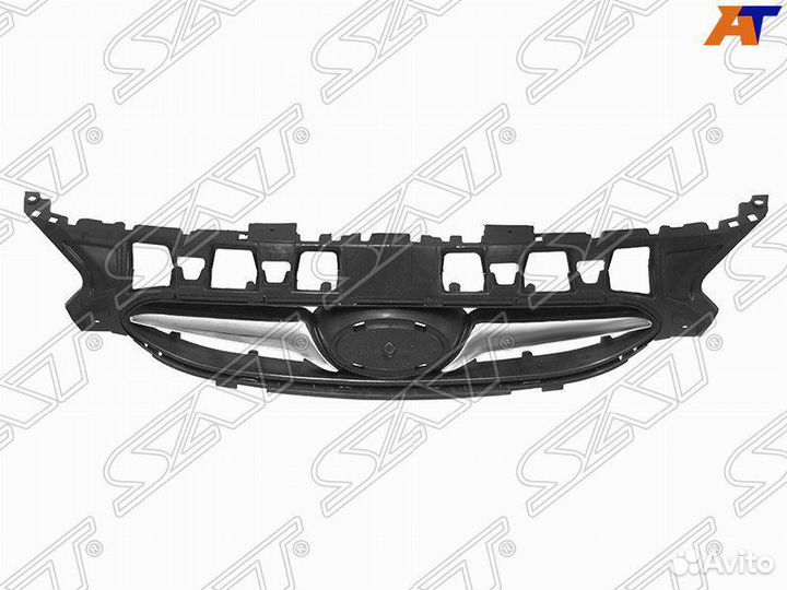 Решетка радиатора hyundai solaris 11