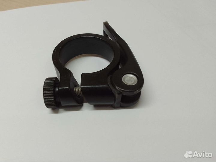 Зажим STG подседельной трубы алюминиевый, черный