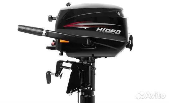 Лодочный мотор hidea HDF5HL (с баком) длинная нога