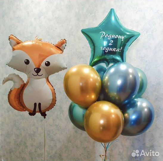 Гелиевые и воздушные шары