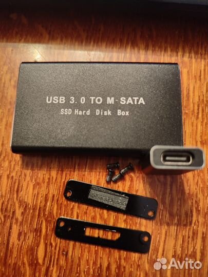 Ssd 120gb mini SATA с боксом