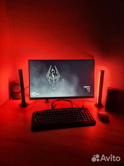 Светильник настольный компьютерный неоновый