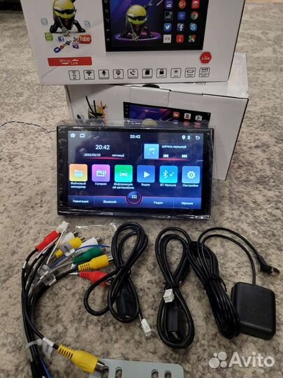 Автомагнитола 2Din Android+GPS(1GB/16gb)