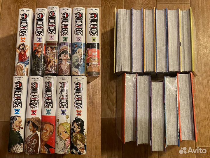 Манга One Piece. Набор книг тома 1 - 11