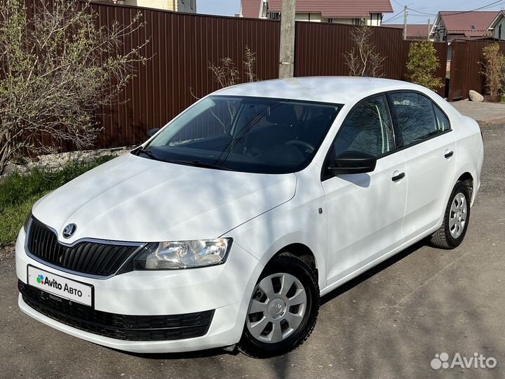 Skoda Rapid 1.6 МТ, 2017, 81 873 км
