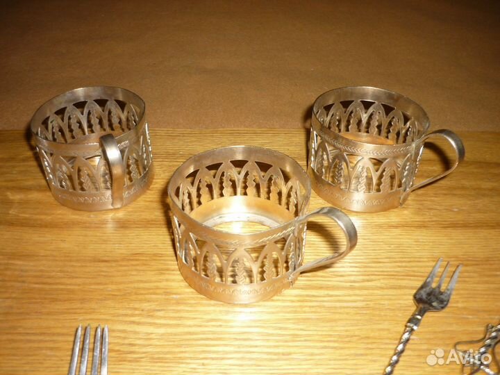Посуда мельхиоровая СССР