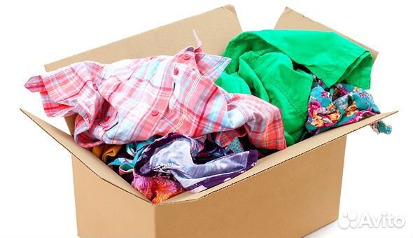 Коробка детских вещей для мальчика