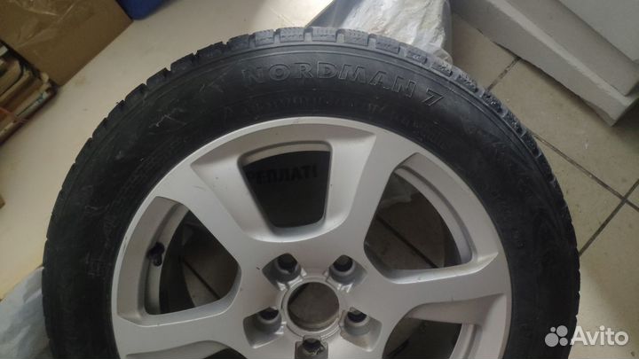 Продам зимние колеса r16 в сборе на audi a4