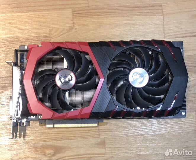 Видеокарта MSI GTX 1070 Gaming X 8G