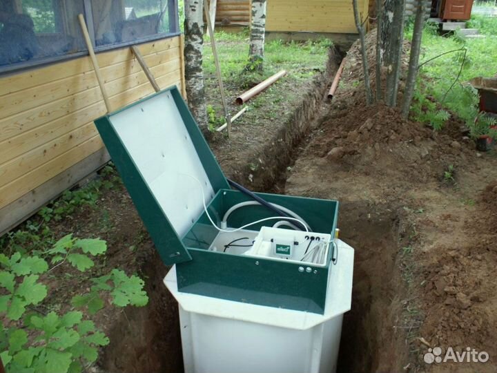 Септик эко Росток 3 с переливом