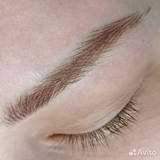 Волосковый татуаж. Перманентный макияж