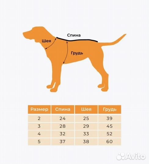 Дождевик для собак