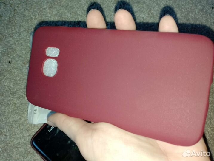Бампер на Samsung Galaxy S7 edge рюкзак