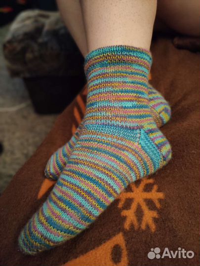 Носочки женские вязанные р. 37
