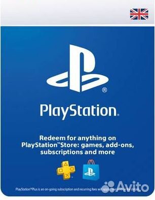 Пополнение PlayStation Store