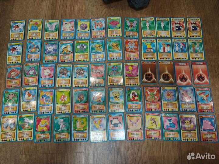 Карточки Покемон и Альф