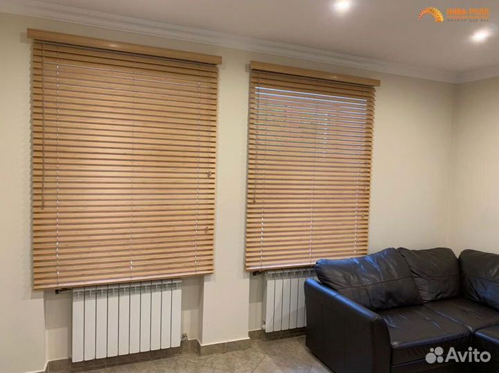 Жалюзи деревянные под заказ