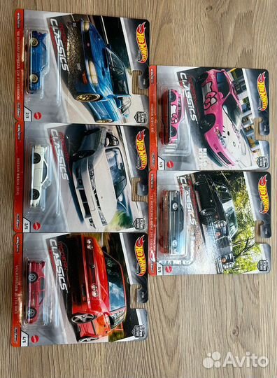 Hot wheels premium modern classics