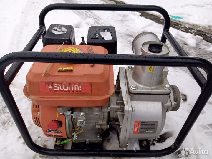 Мотопомпа Sturm с комплектом шлангов