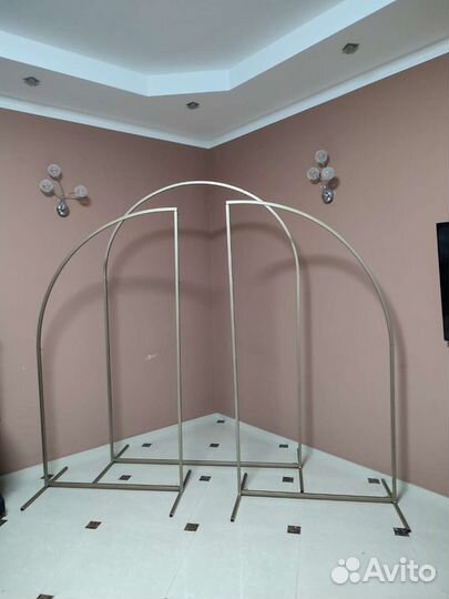 Каркас овальный и парус для фотозоны арка
