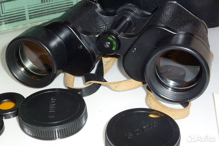 Советский Бинокль бпц2 12х40 1981г. СССР Коробка