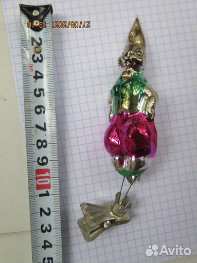 Ёлочная игрушка Заяц