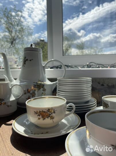 Сервиз чайный ГДР Helena