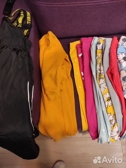 Детские вещи пакетом на девочку 116