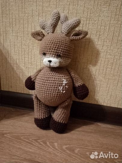 Оленёнок -Амигуруми