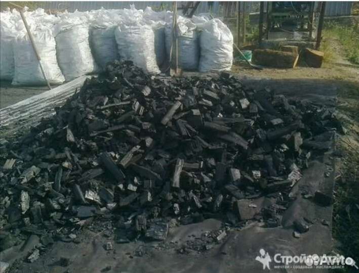 Древесный уголь березовый