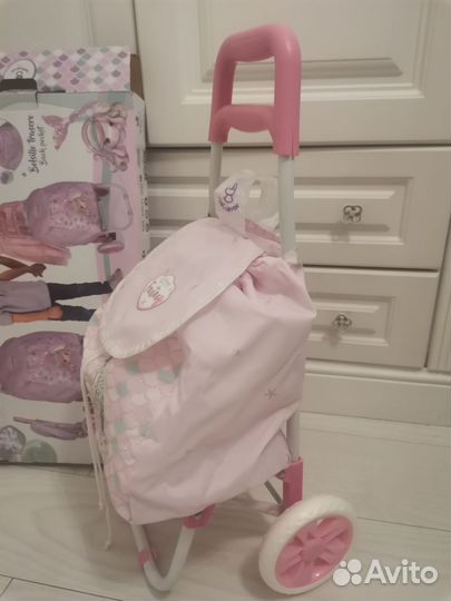 Сумка тележка на колёсах детская