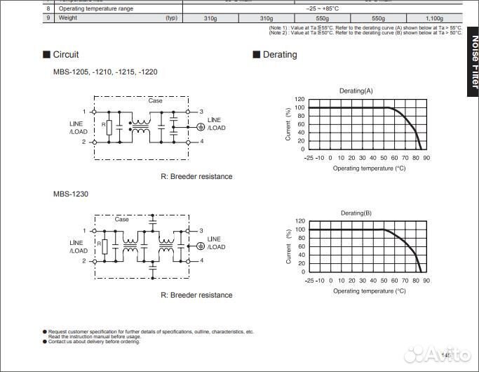 Сетевой фильтр для аудио TDK hi-fi