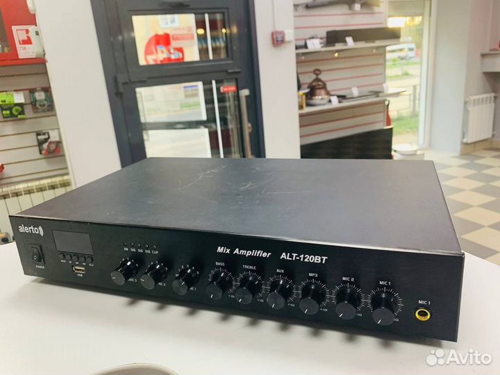 Мс6 Усилитель-микшер Alerto ALT-120BT