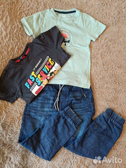 Джемпер, футболка, брюки